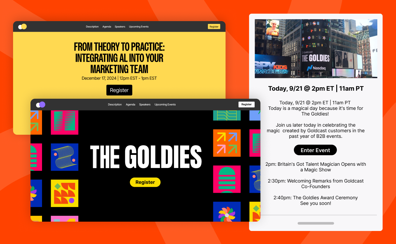 Create branded experiences that get people talking