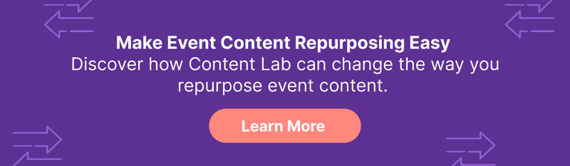 how to make event content repurposing easy 