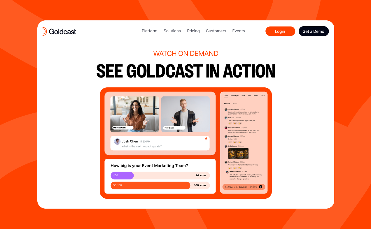 Don’t just stream—engage.