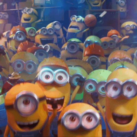 Minions Cheering GIFs - Get the best GIF on GIPHY