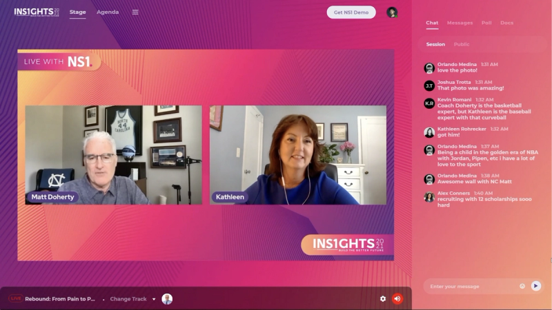 NS1 INS1GHTS virtual conference example 