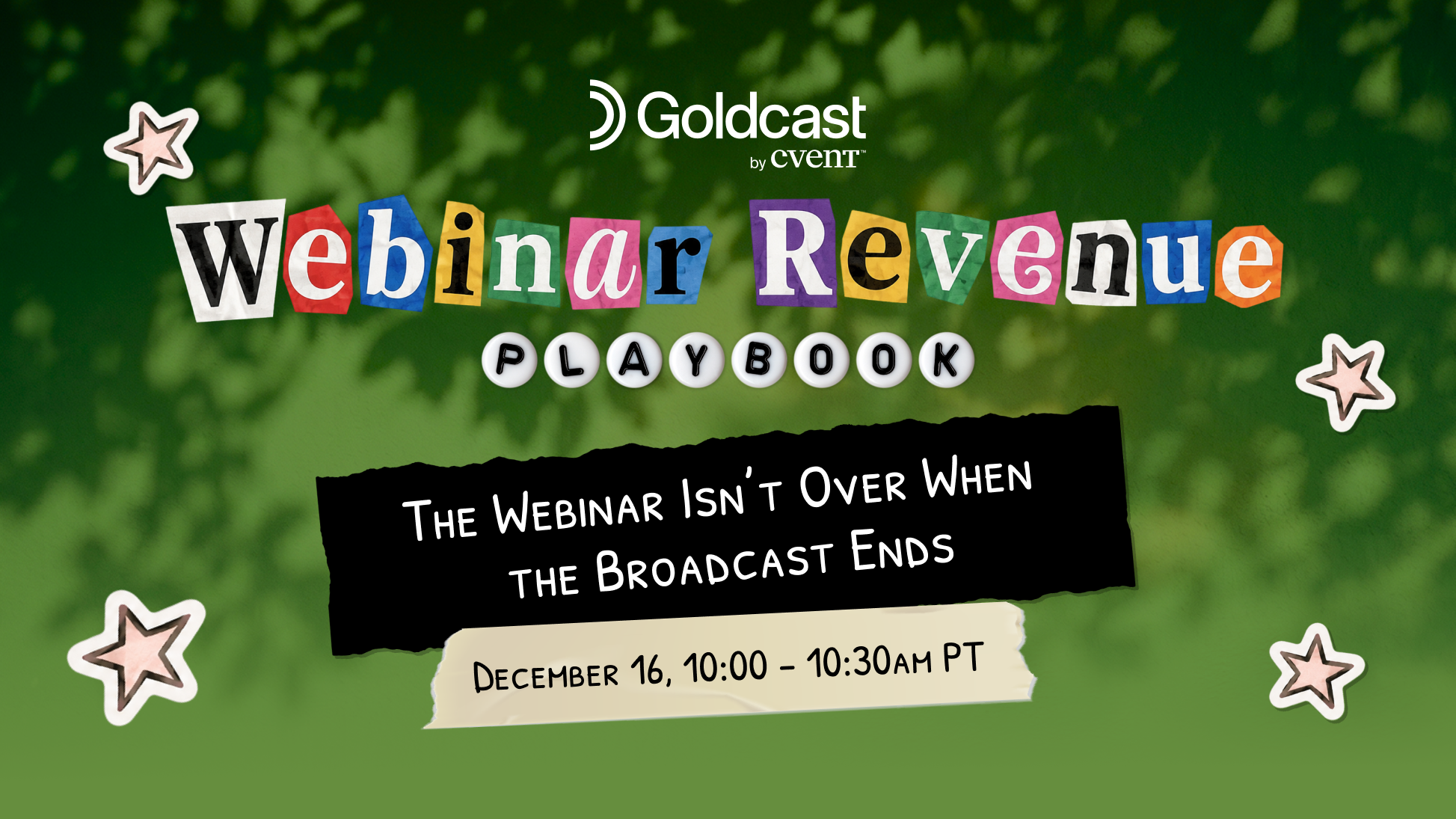 The Webinar Isn’t Over When the Broadcast Ends