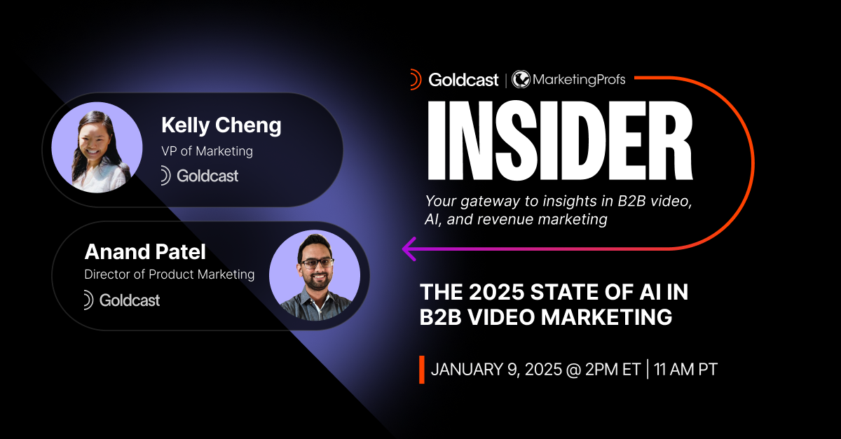 The 2025 State of AI in B2B Video Marketing