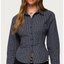 Charcoal Checked Fitted Shirt