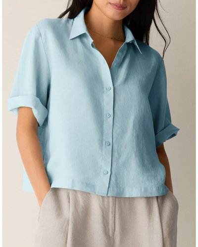 Light Blue Linen Shirt