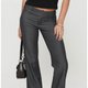 Charcoal Pinstripe Trousers