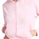 Pink Velour Zip Hoodie