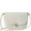 White Woven Crossbody Bag