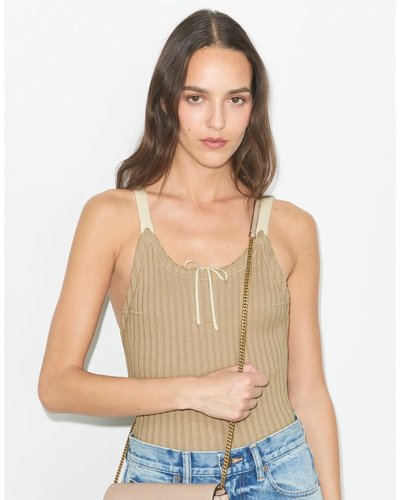 Beige Shoulder Bag