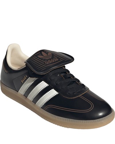 Black Leather Samba Sneakers