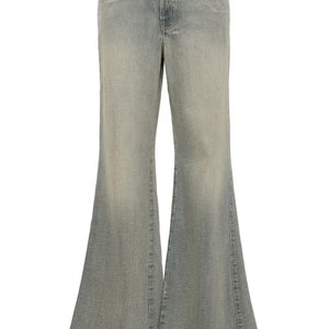 Light Wash Bell-Bottom Jeans