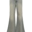 Light Wash Bell-Bottom Jeans