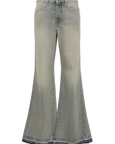 Light Wash Bell-Bottom Jeans