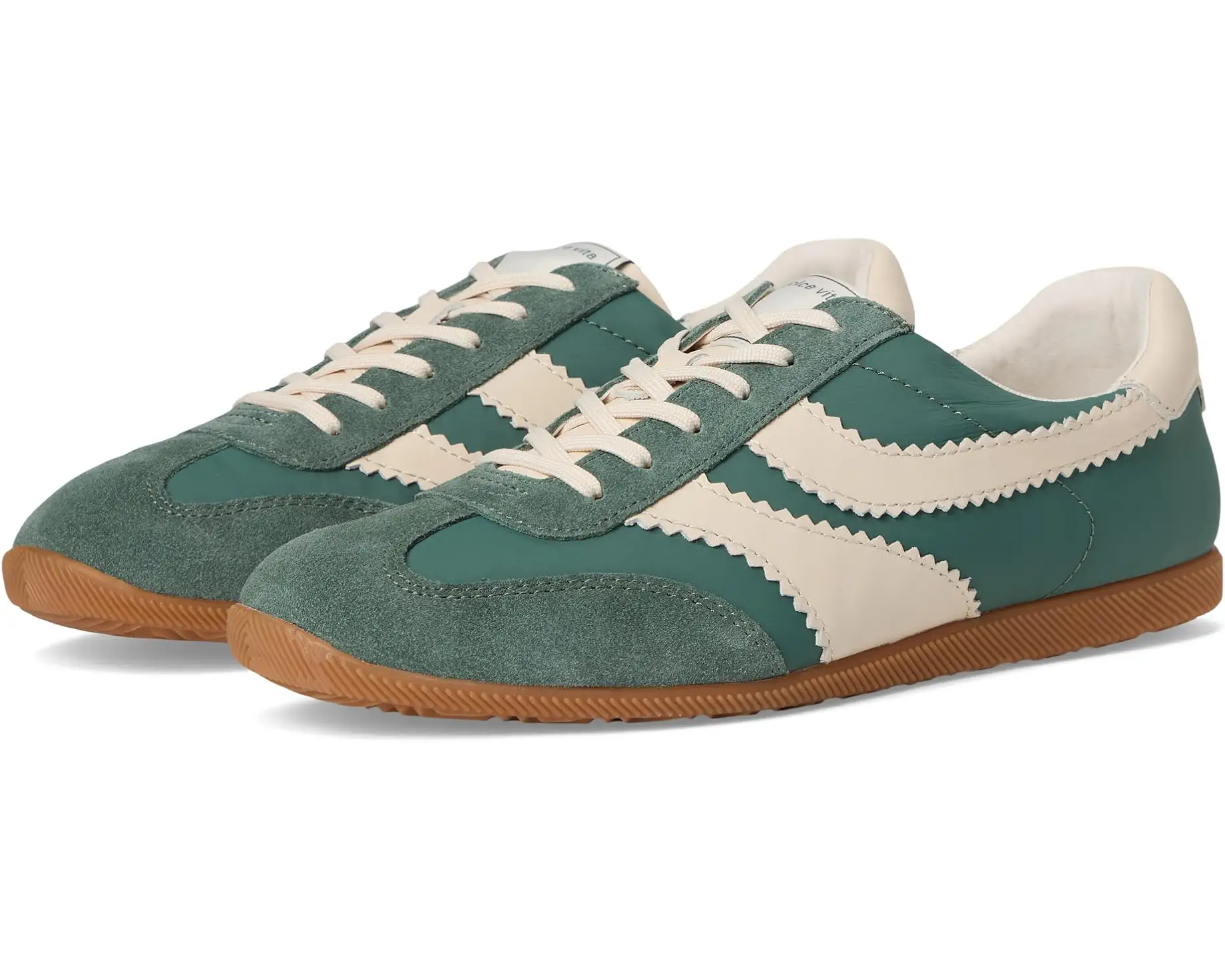 Green Retro Sneakers