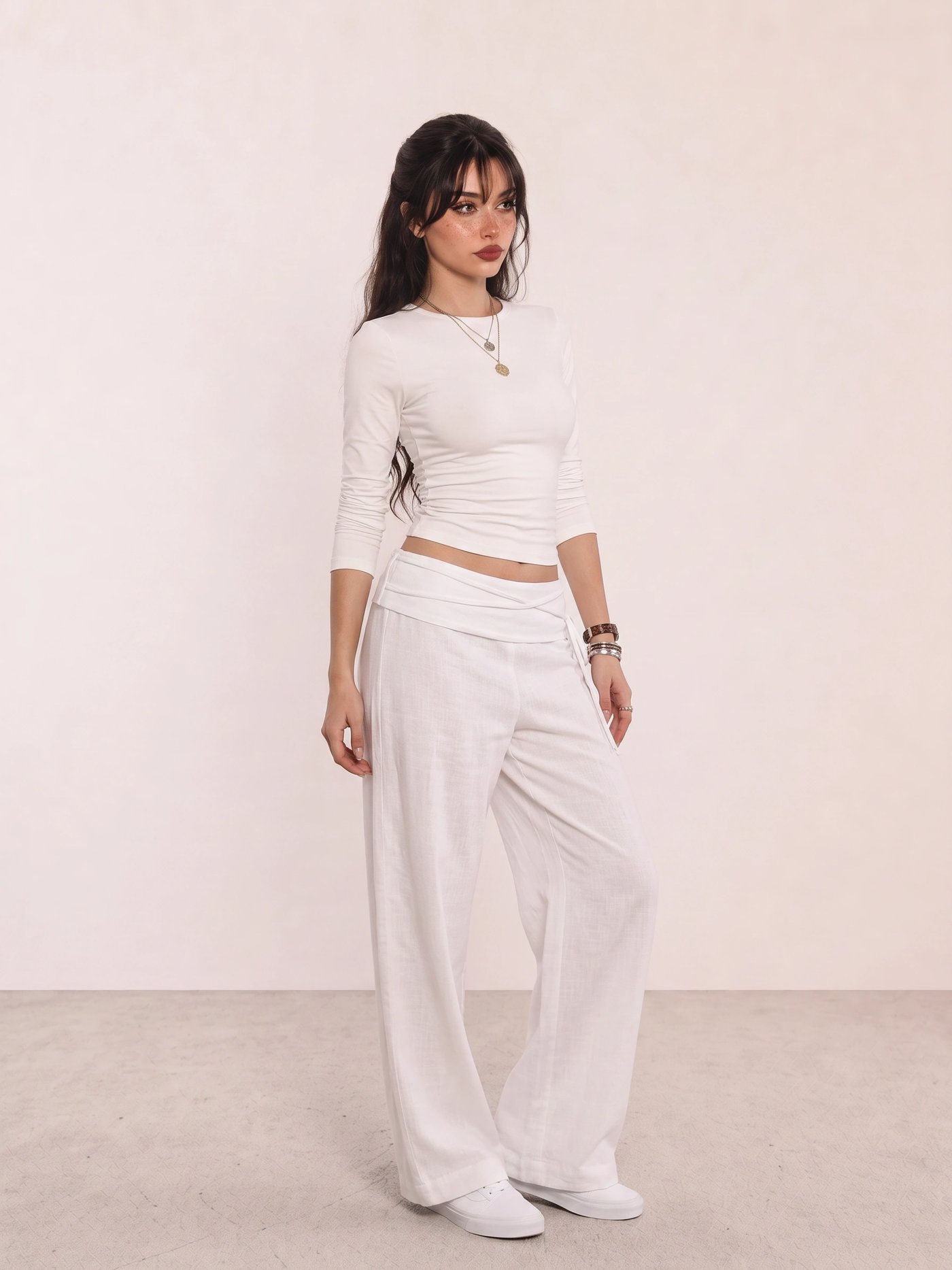 Pure White Outfit 02