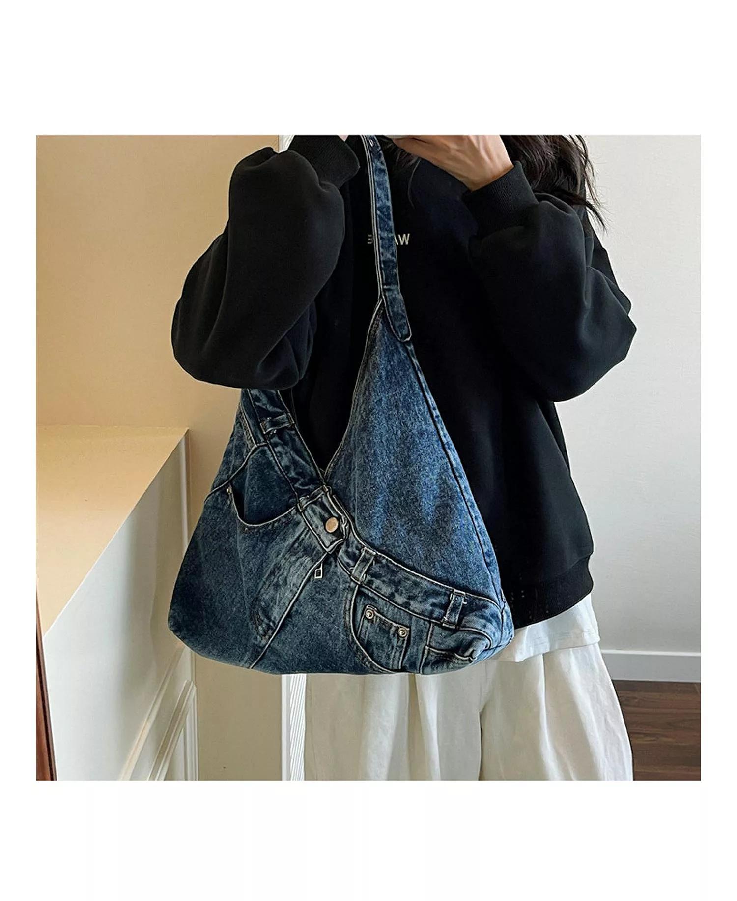 Denim Shoulder Bag