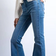Blue Flared Jeans