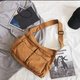 Tan Utility Shoulder Bag