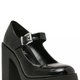 Black Patent Mary Jane Platforms
