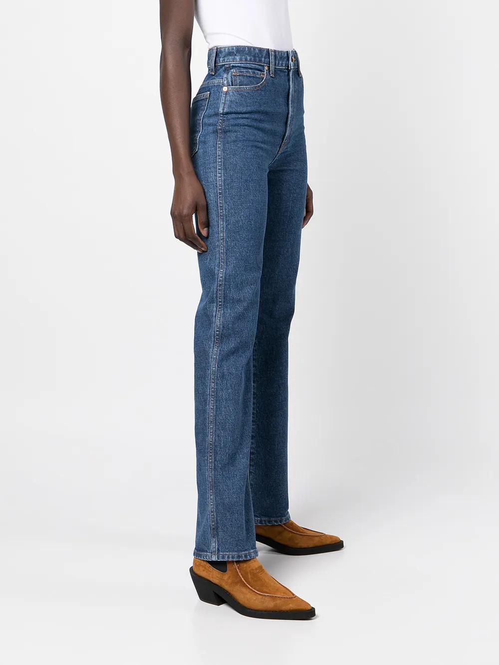 Blue Straight Jeans