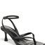 Black Strappy Heeled Sandals