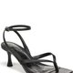 Schwarze Riemchen-Heels