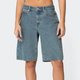 Light-Wash Denim Bermuda Shorts