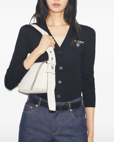 Grey Shoulder Bag