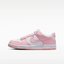Pink Low-Top Sneakers