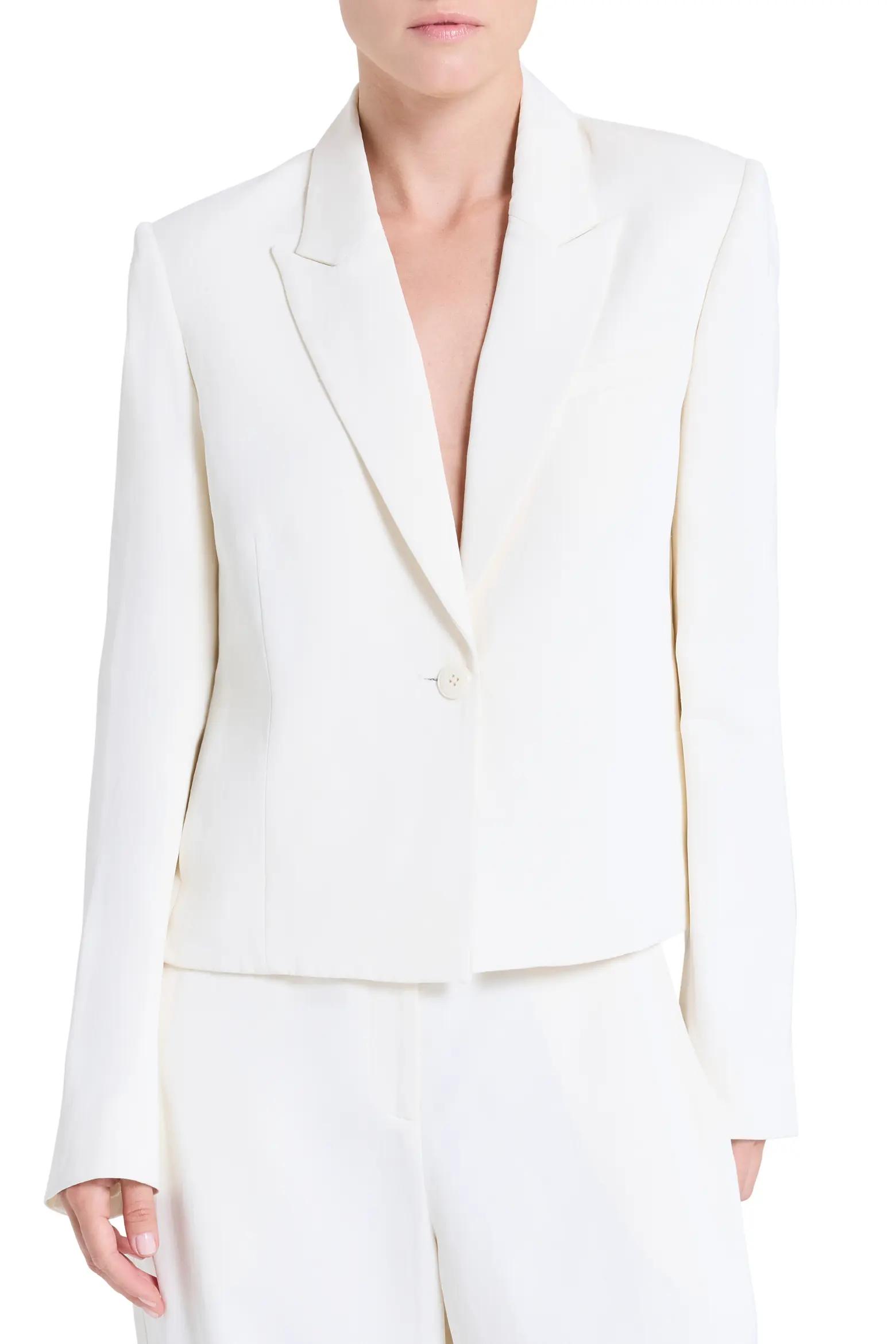 White Blazer