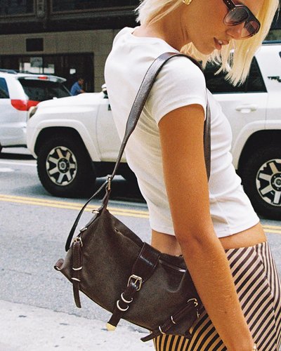 Dark Brown Shoulder Bag