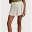 White Pleated Tennis Skirt