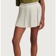 White Pleated Tennis Skirt