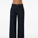 Dark Navy Wide-Leg Jeans