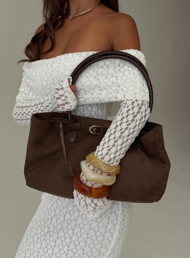 Brown Shoulder Bag