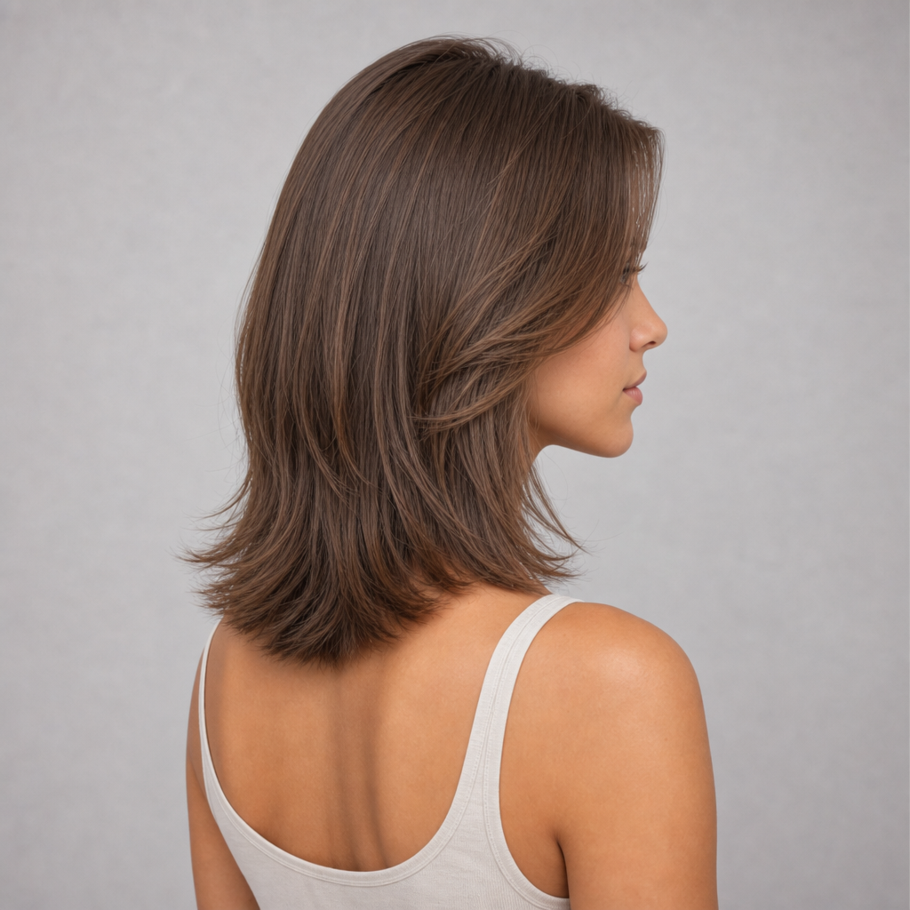 Long Layered Lob — angle 2