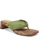 Green Heeled Sandals