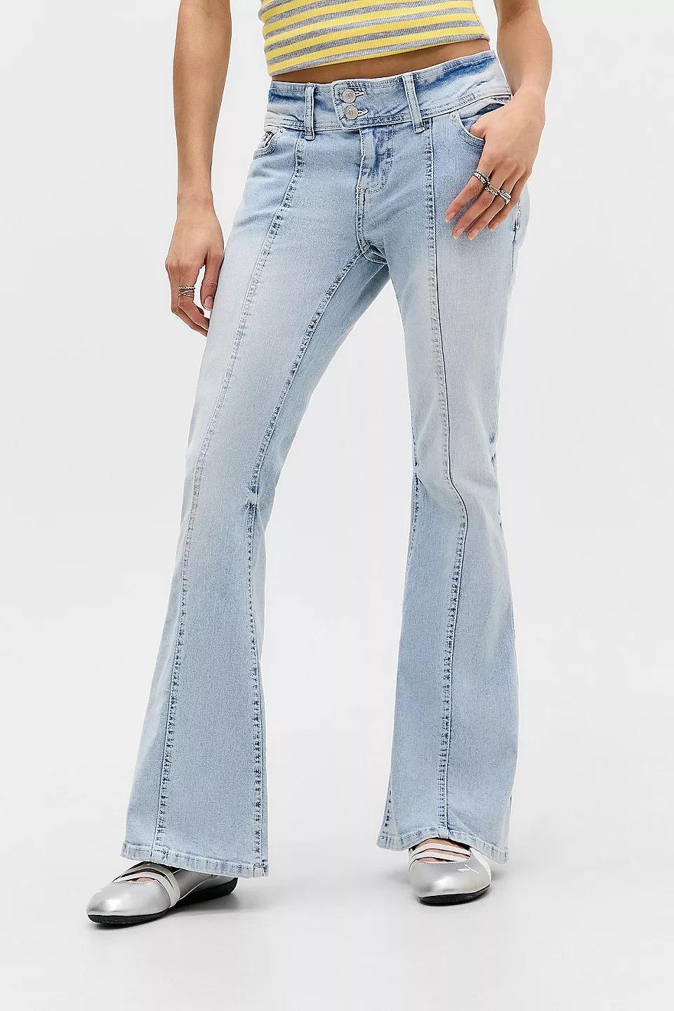 Light Wash Flare Jeans
