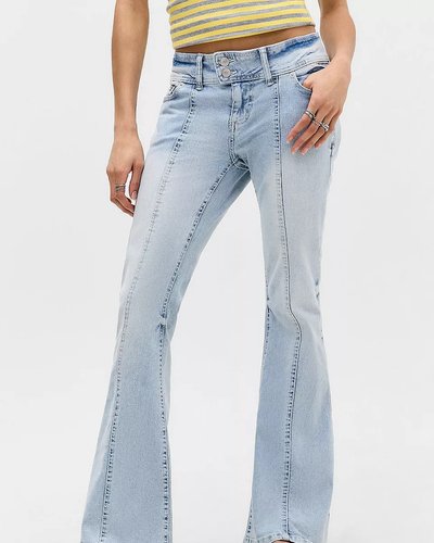 Light Wash Flare Jeans