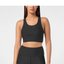 Black Racerback Crop Tank