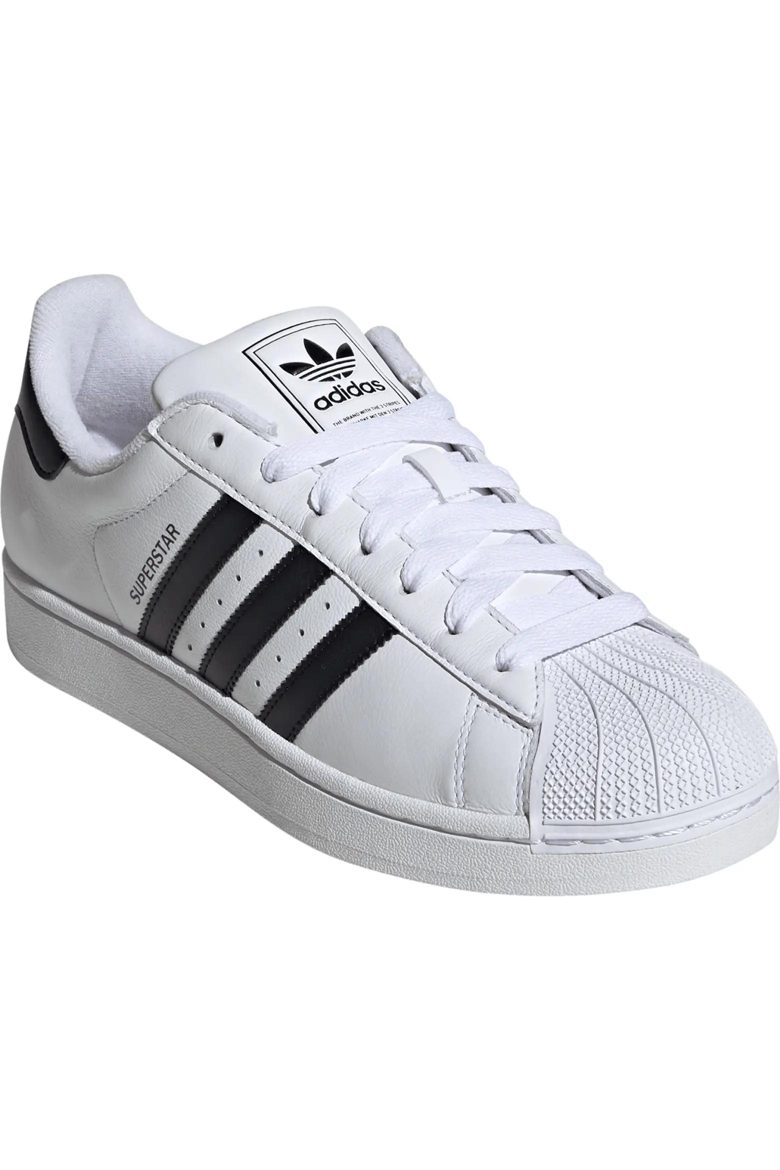 White Adidas Superstar Sneakers