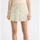 Floral Mini Skirt