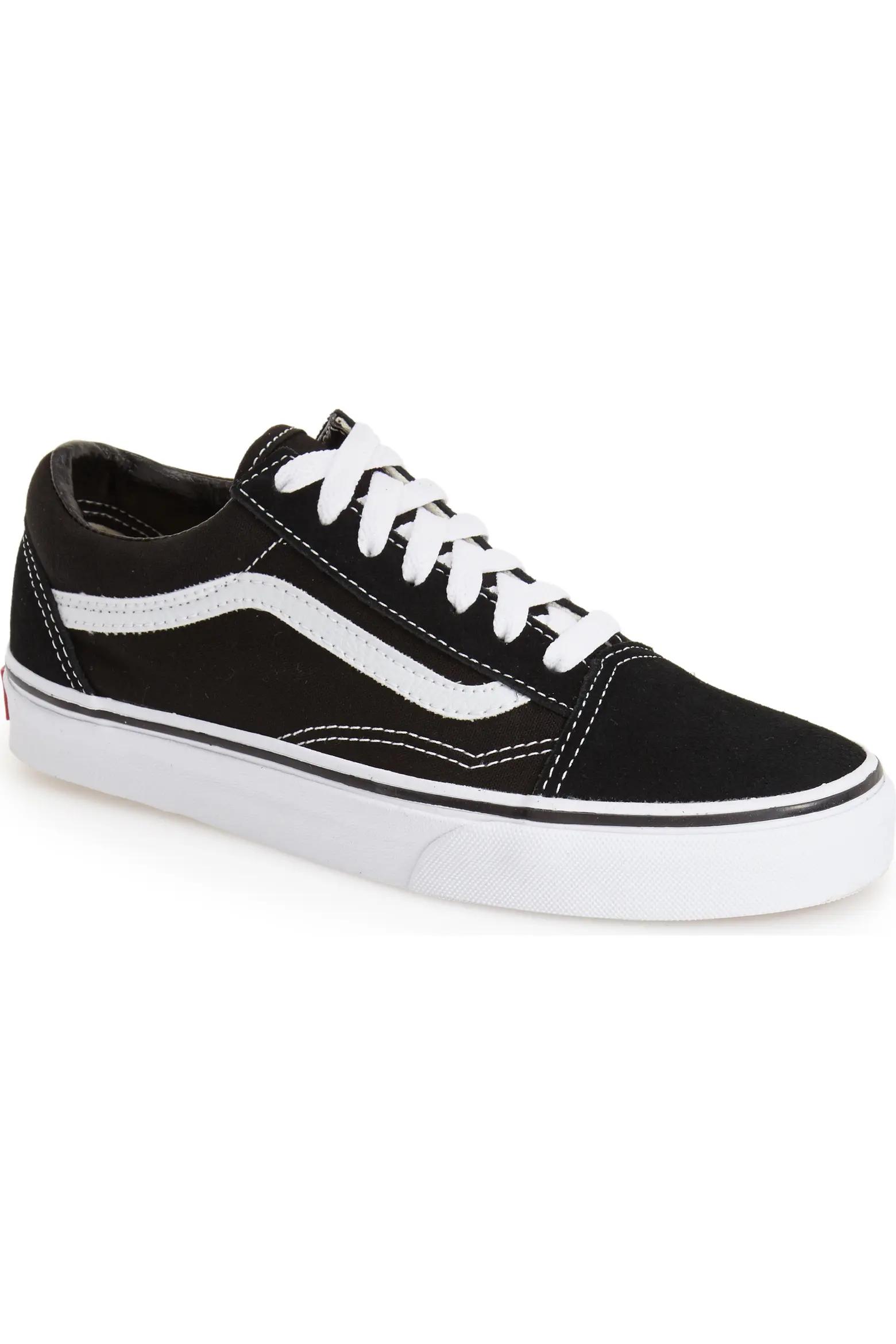 Black Low-Top Sneakers