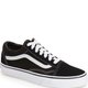 Schwarze Low-Top-Sneaker