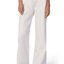 White Wide-Leg Jeans