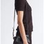 Black Leather Shoulder Bag