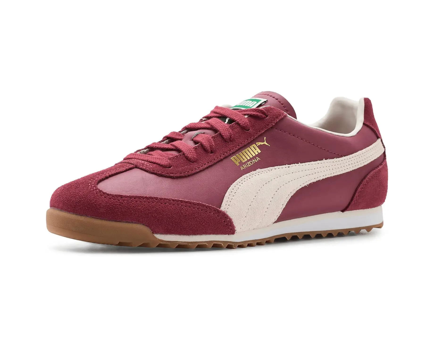 Burgundy Retro Sneakers
