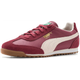 Burgundy Retro Sneakers