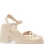 Beige Platform Sandals