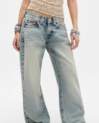 Light Wash Baggy Jeans